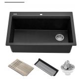 KRAUS Bellucci Workstation 33" Single Bowl