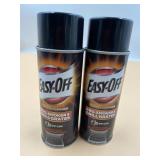 Lot of 2 Easy Off 6233887981 14.5 oz Aerosol Can