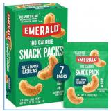 Emerald Nuts, 100 Calorie Packs, 7 Count, Salt &