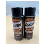 Lot of 2 Easy Off 6233887981 14.5 oz Aerosol Can