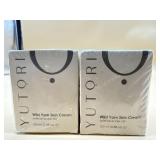 New lot of two wild yak skin creams best by 2027