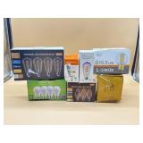 Assorted light bulb lot new in opened boxes !