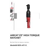 AIRCAT 1/2in HIGH TORQUE RATCHET, opened box,