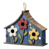 New Glitzhome Bird Houses for Outside, 15" L