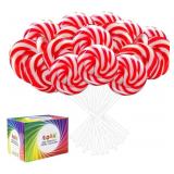 New B.B.D.12/14/2026 32 Pack Cranberry Red Twisty