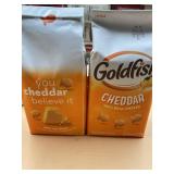 Lot of 2 Goldfish Cheddar Crackers, 6.6 Oz
