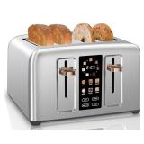 SEEDEEM Toaster 4 Slice, Full Touch control