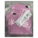 New 2YR Lacoste Kids Classic Fleece Jogger Pink