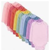New 2T HonestBaby 10-Pack Long Sleeve Bodysuits