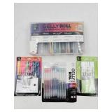 New Gelly Roll variety lot of of Gel inks sets.