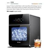 ecozy 2" Clear Ice Ball Maker with CrystalFlux