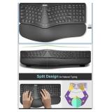 Arteck Split Ergonomic Keyboard with Cushioned