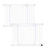 New Cumbor 2 Pack 29.7-46in Baby Gate for Stairs,