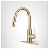 New KRAUS Oletto Single Handle Pull Down Kitchen