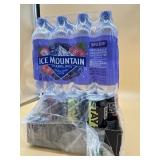 LMNT electrolyte beverages and ice mountain