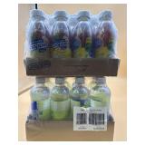 Snapple zero sugar and propel drinks best by