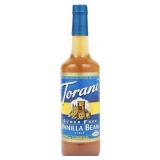 New Torani Sugar Free Vanilla Bean Syrup 750 mL -
