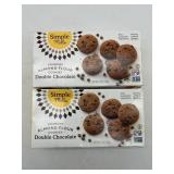 New Lot of 2 Simple Mills Almond Flour Crunchy