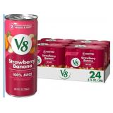 V8 Strawberry Banana 100% Fruit and Vegetable