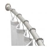 New Bath Bliss Curved Shower Rod 72ï¿½ (183cm),