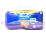 Always discreet L/G sizes  14-29 zero odor zero