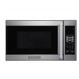 Black + Decker 0.7 Cubic Foot 700 Watt Stainless