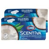 New Clorox Scentiva Disinfecting Wet Mop Pad,