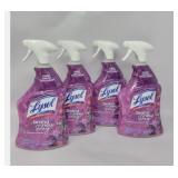 New Lot Of 4 Lysolï¿½ All Purpose Cleaner -