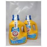 New Lot of 2 ARM & HAMMER Plus OxiClean Clean
