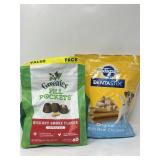 New Lot of Dog Treats, Includes Greenies Pill