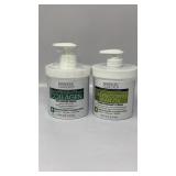 2pc Advanced Clinicals Cream 16oz, collagen and