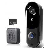 New Video Doorbell Camera Wireless 1080P, with