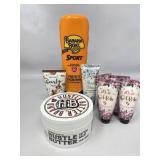 Lotion and sunscreen tattoo balm all NEW