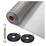 New Aluminum Screen Roll with Spline & Rolling