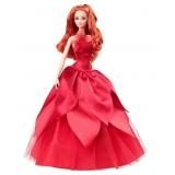 Barbie Signature 2022 Holiday Doll With Red Hair,