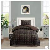 New Seek Twin Puffer Square Comforter No Holds No