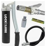 New LockNLubeï¿½ Easy-Prime Lever Grease Gun