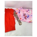 Red long sleeve tatted shirt size 6 AND spidey