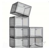 Shoe Boxes, Shoe Storage Box Clear Stackable,