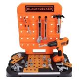 New BLACK+DECKER Tabletop Workbench Toy For Kids,