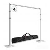 New FUDESY Pipe and Drape Stand Kit, 10x10ft