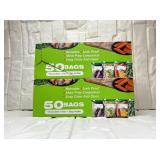 New Slider Freezer Bag 2 X 50-Pcs Box sets
