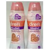 New 2 Ct Dreft Blissfuls in-Wash Scent Booster