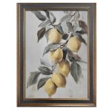 Retro European Yellow Lemon Branch Aesthetic