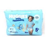 Huggies little swimmers helps contain mess 5+ 17