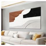 New White Wall Art Large Abstract Wall Art