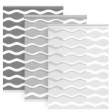 New LazBlinds No Drill Cordless Zebra Blinds for