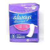 Always discreet zero leaks zero odor 39 pads