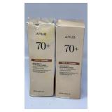 Lot of 2 Anua Rice 70 Glow Milky Toner, Glass &