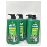 New 4 Ct Irish Spring Original Moisturizing Body